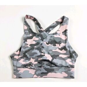 Fabletics Ella No Bounce Crossback Athletic Sports Bra XXL Used Women's 2XL